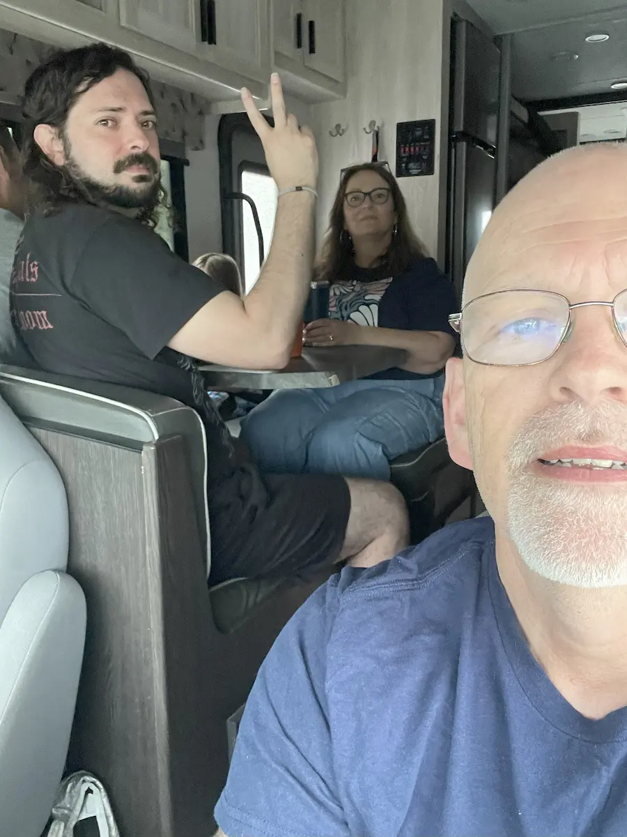 Mike, De Anna, and their son