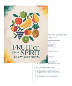 Fruit of the Spirit devotional