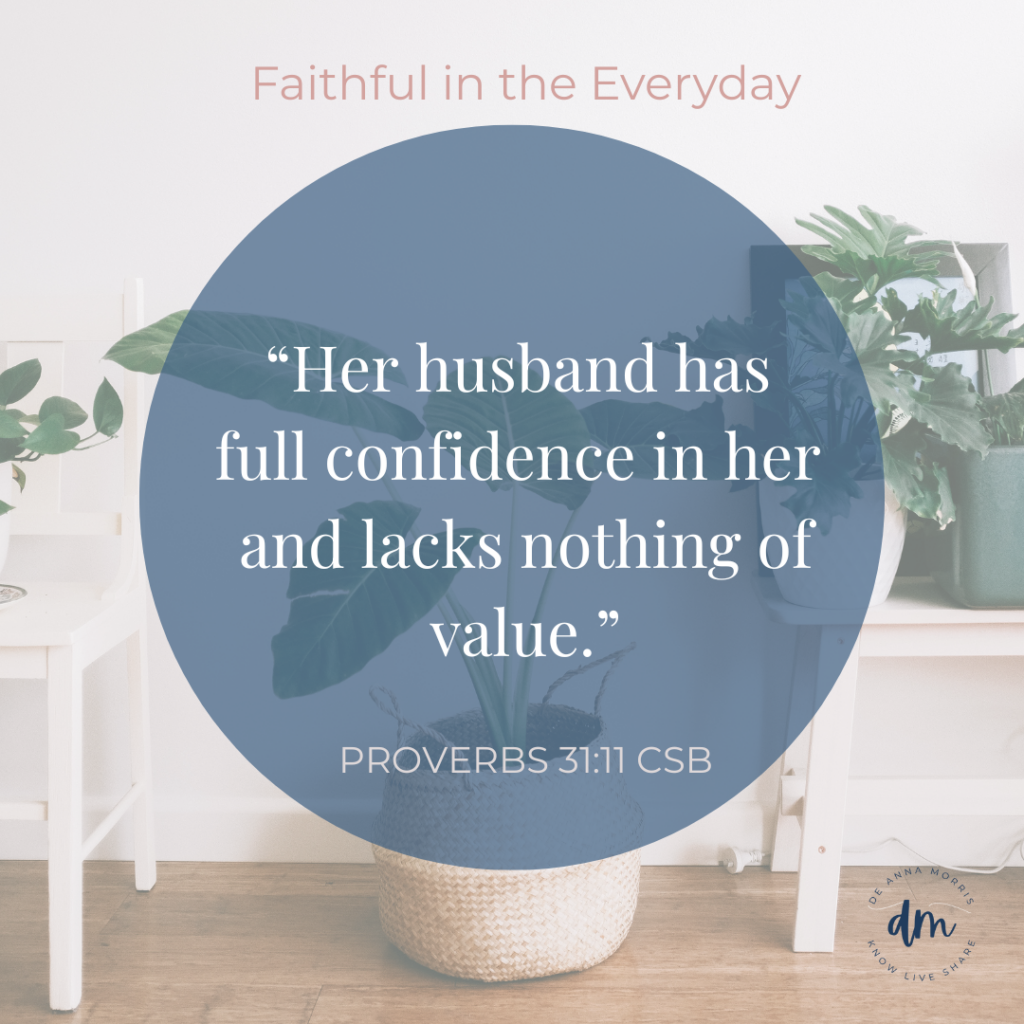 Proverbs 31:11