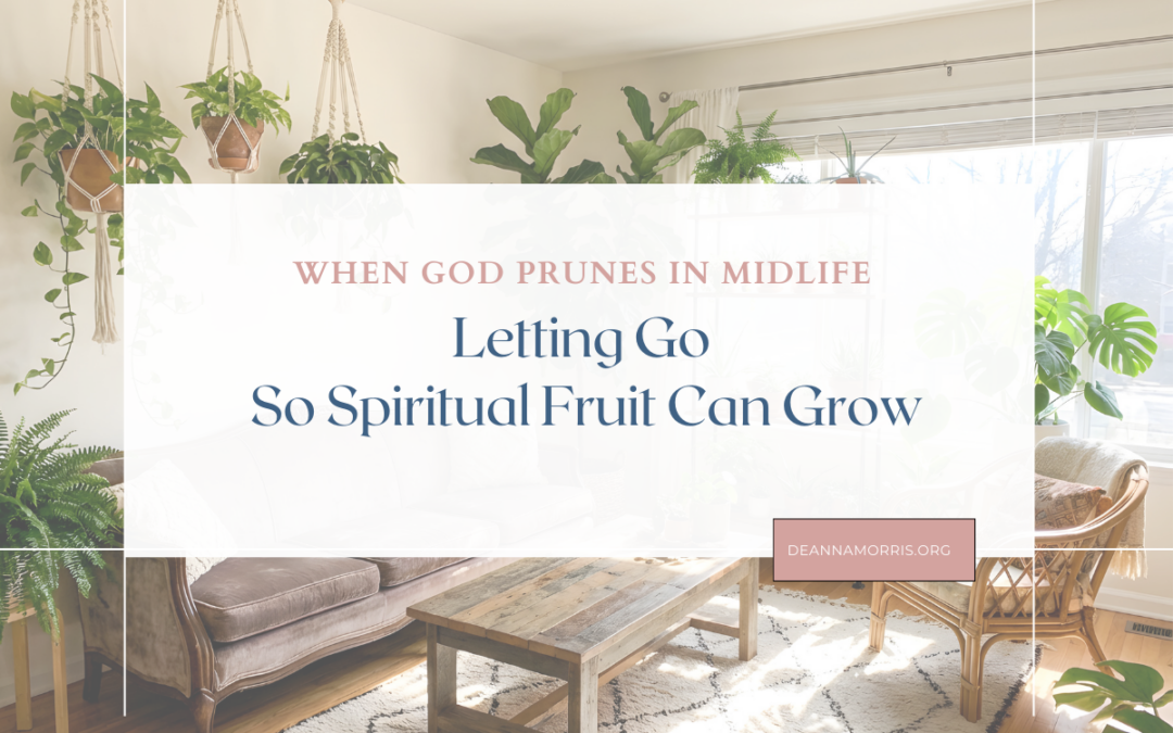 When God Prunes in Midlife: Letting Go So Spiritual Fruit Can Grow