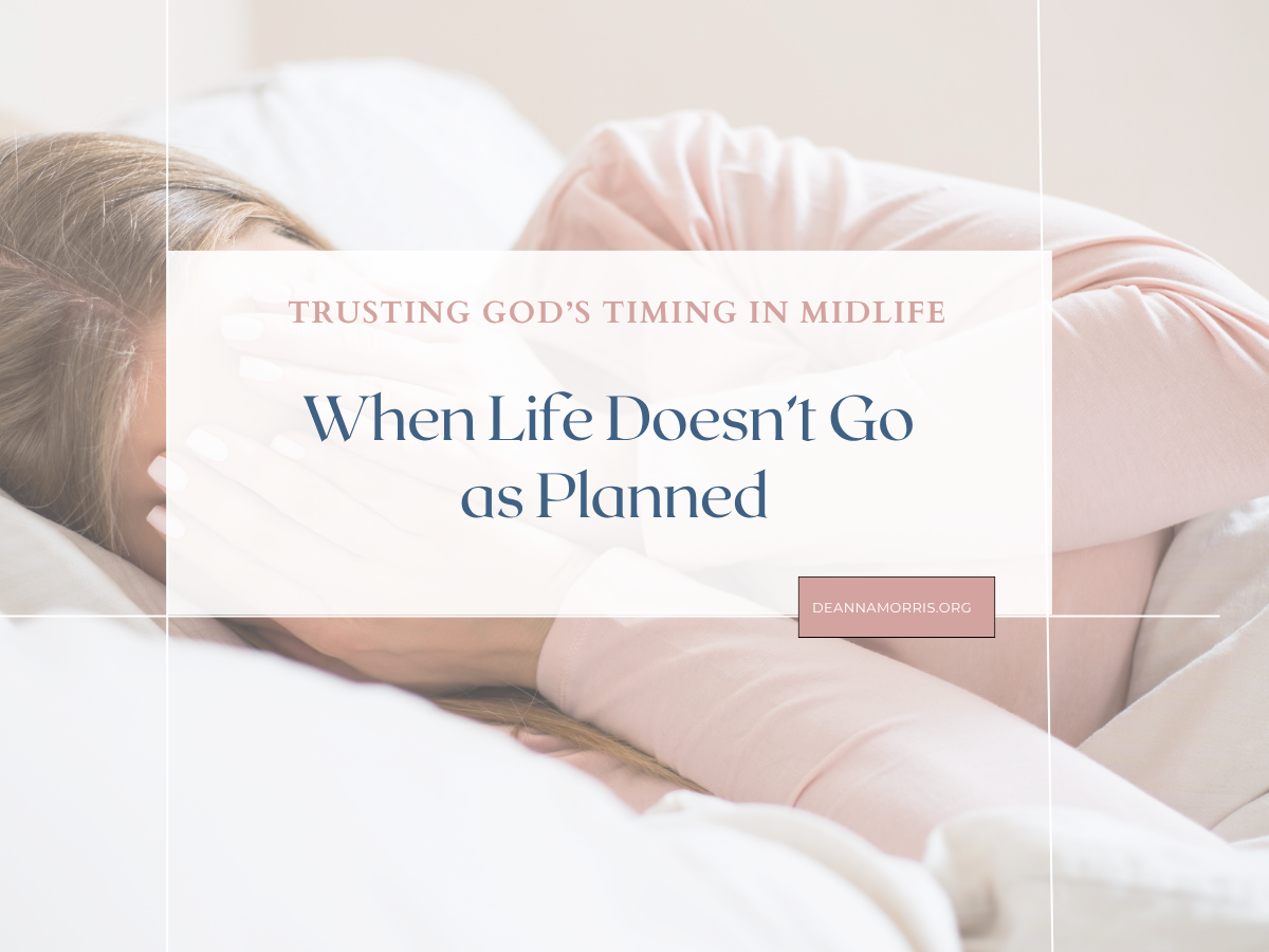 When life doesn't go as planned