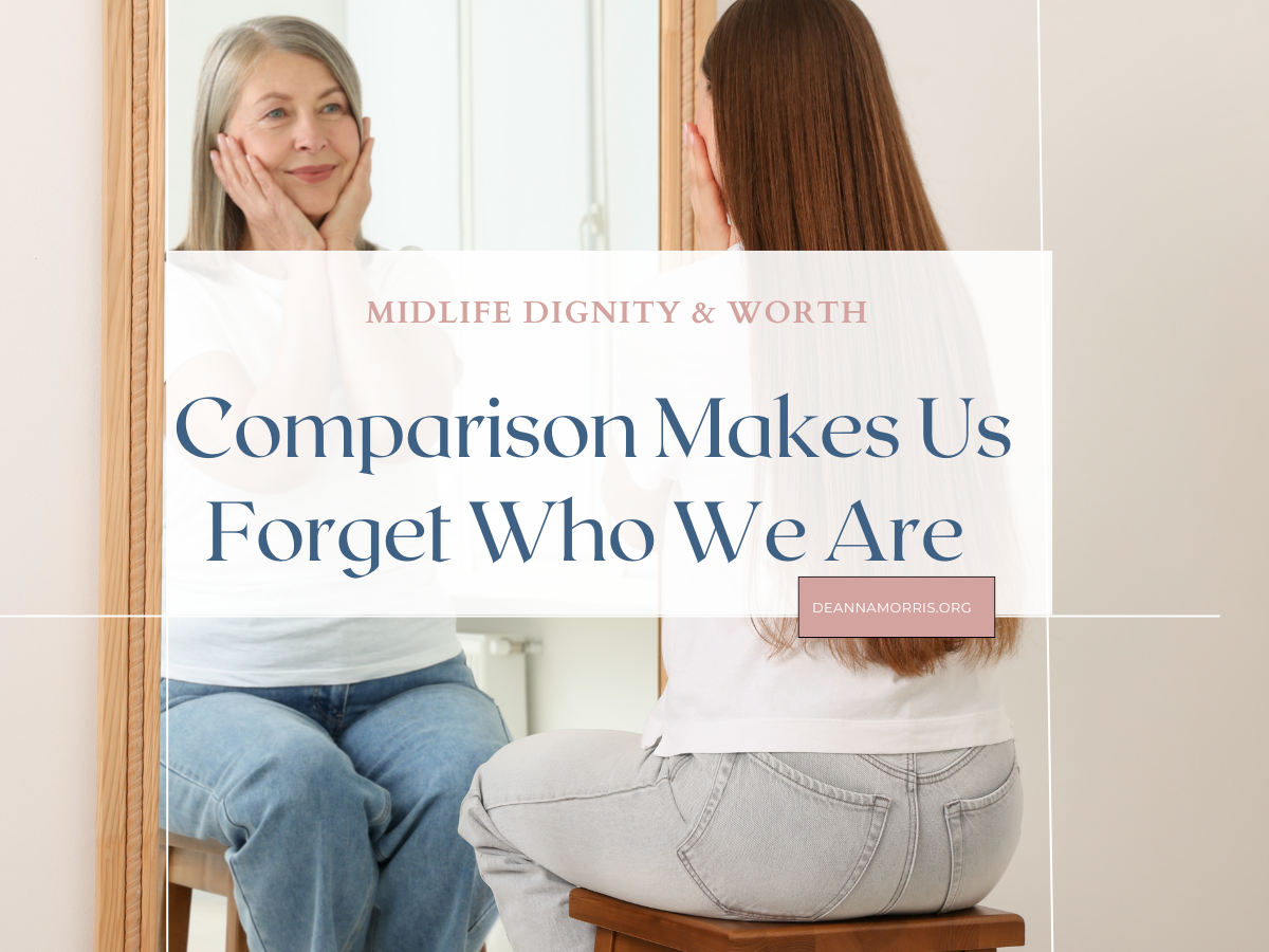 comparison makes us forget