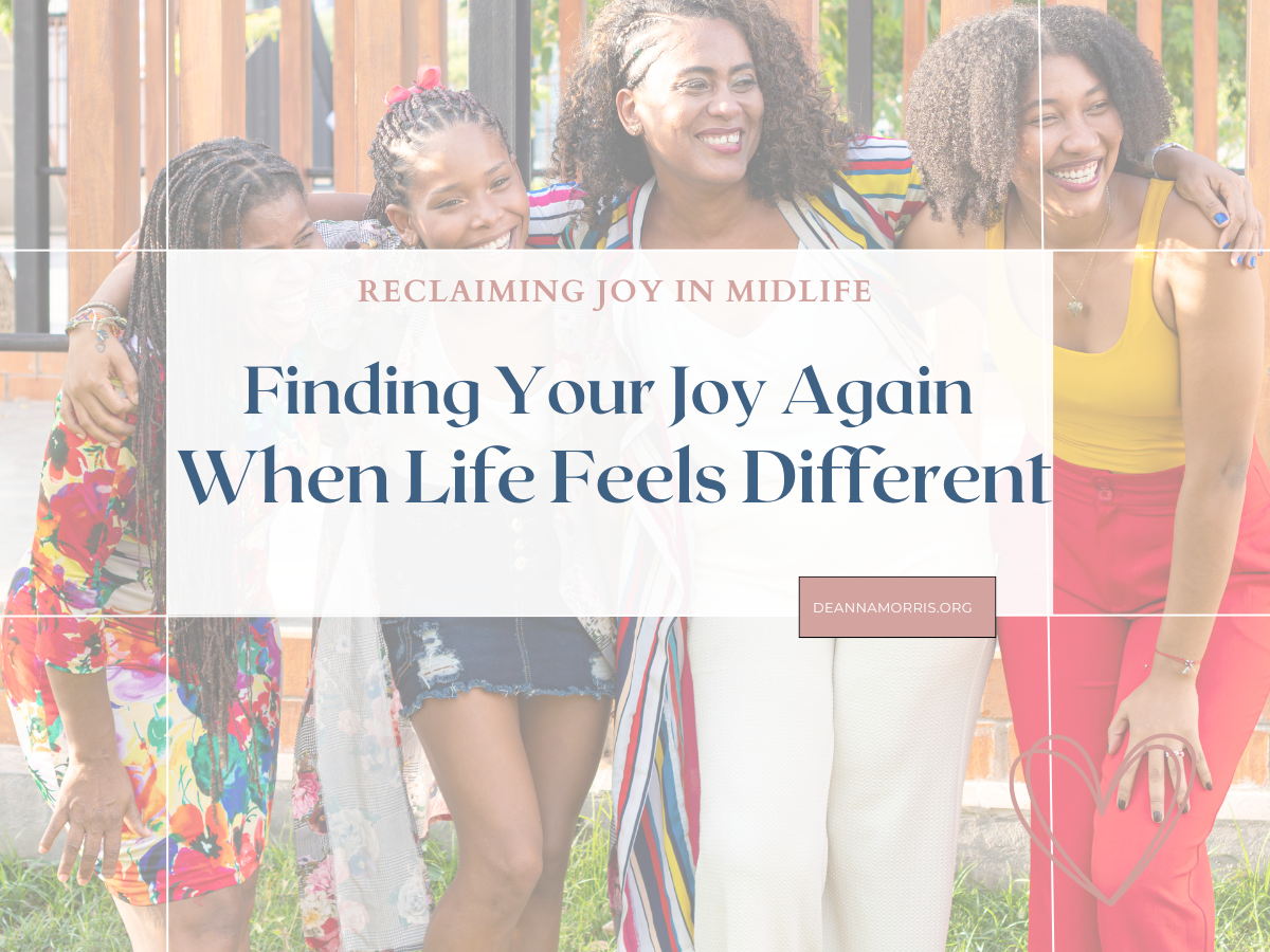 Finding your joy again